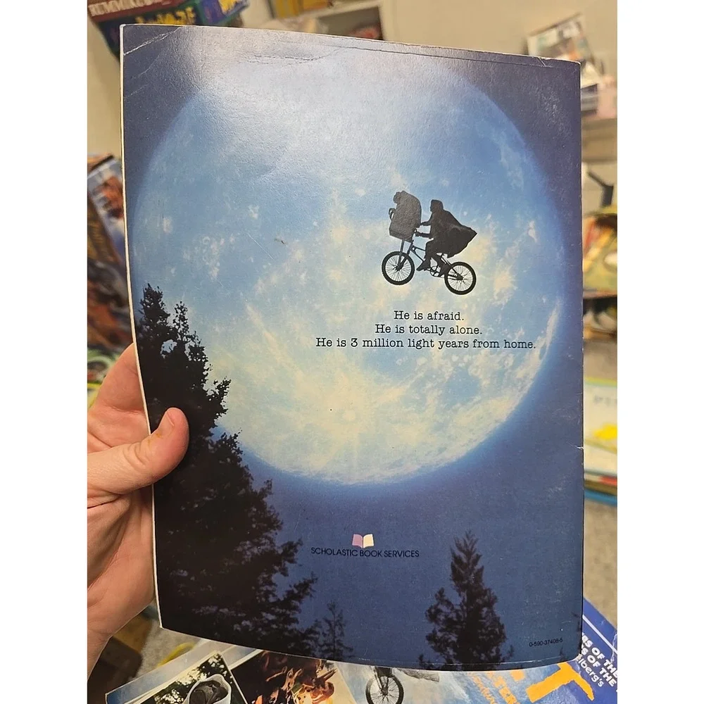 Lot of 2 VTG‎ 1982 Steven Spielberg E.T. Extra Terrestrial Paperback Story Books